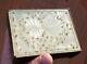 Antique Chinese Carved Jade And Engraved Brass Box