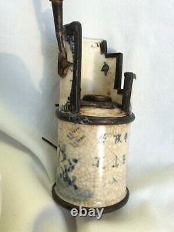 Antique Chinese Ceramic Opium pipe