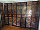 Antique Chinese Coromandel Screen Room Divider 10 Panel Carved Gold Wood Asain