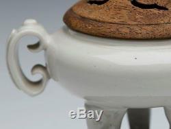 Antique Chinese Dehua Tripod Censer 19th C Or Earlier