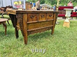 Antique Chinese Elm Altar Table 3 day sale