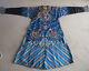 Antique Chinese Embroidered Imperial Dragon Robe