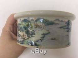 Antique Chinese Famille Rose Bowl 19th Or Republic Period