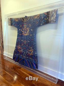 Antique Chinese Imperial Dragon Robe Qing Dynasty