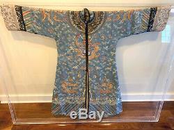 Antique Chinese Imperial Dragon Robe Qing Dynasty