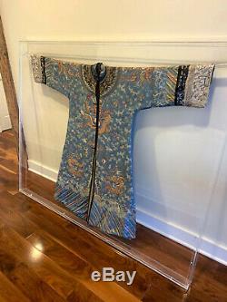 Antique Chinese Imperial Dragon Robe Qing Dynasty