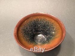 Antique Chinese Jian Ware'Hare's Fur' glazed Stoneware Bowl Song Dynasty