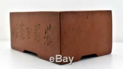 Antique Chinese Peranakan Yixing Enamel Betel Nut Box Pots Terracotta Zisha RARE