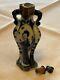 Antique Chinese Porcelain Snuff Bottle With Stopper Excellent Condition