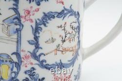 Antique Chinese Qing Finely Painted Figural Mug 18th C