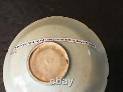 Antique Chinese Qingbai peony-carved Floriform Bowl, SONG dynasty