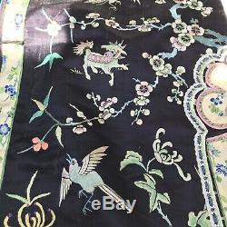 Antique Chinese Robe Silk embroidery qing dynasty