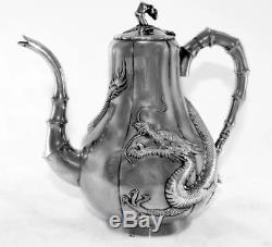 Antique-Chinese-Silver-Teapot-C-1900