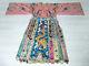 Antique Chinese Straits Peranakan Circa1900 Silk Embroidered Wedding Robe Fine