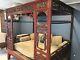 Antique Chinese Wedding Bed & Cushions Pick Up Nj