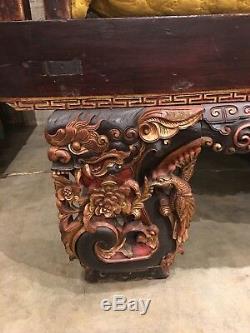 Antique Chinese Wedding / Opium bed