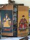 Antique Chinese Ancestral Emperor And Empress Portraits Paintings 6' High