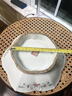 Antique Chinese porcelain plate Yongzheng / Qianlong