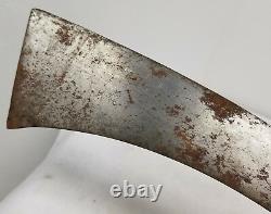Antique Philippines Panabas Sword Blade Axe Nice Handle Ethnographic Weapon