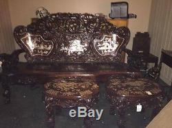 Antique mother of peral Chinese furniture