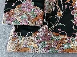 BEAUTIFUL! Chinese Wedding Robe Embroidered metallic thread