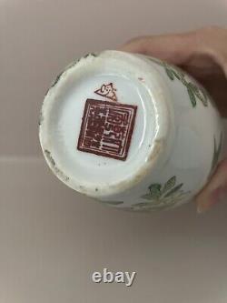 Beautiful Antique Chinese Vase Peacock