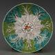 Beautiful Chinese Antique Famille Rose Porcelain Plate With Mark