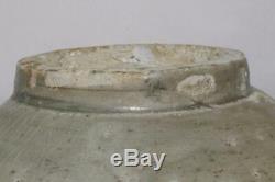 CCVP43 Chinese Antique mallow petal shaped bowl Yuandynasty Ming dynasty celadon