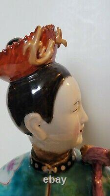 CHINESE EXPORT'NODDING HEAD' FIGURES, QING DYNASTY, EARLY 19th CENTURY