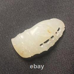 Certified 100% Natural Chinese Hetian jade Bamboo joint. Pendants Necklaces