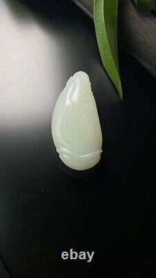 Certified 100% Natural Chinese Hetian jade Bamboo shoot Pendants Necklaces