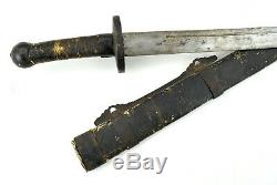 Chinese 19th C. To Boxer Rebellion Dao Battle Sword