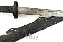 Chinese 19th C. To Boxer Rebellion Dao Battle Sword