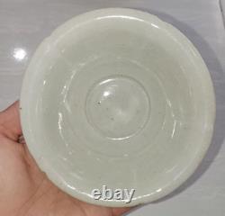 Chinese Annamese Thai porcelain Estimated song Greenish Plate SMOOTH