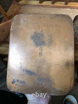 Chinese Antique Bronze Incense burner Qing Ming China Asian
