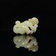 Chinese Antique Qing Dynasty Hetian Ancient Jade Carved Statues Figure Pendants