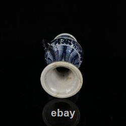 Chinese Blue&white Porcelain HandPainted Exquisite Vase 22658