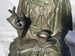 Chinese Bronze Statue Of Buddha