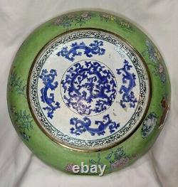 Chinese Canton Painted Enamel Enamelware 1800's