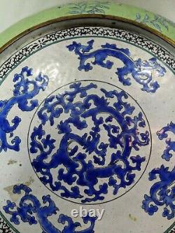 Chinese Canton Painted Enamel Enamelware 1800's
