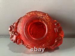 Chinese Coloured glaze Handcarved Exquisite Brush Washers 16974