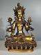 Chinese Copper Handcarved Exquisite Bodhisattva Statue 22995