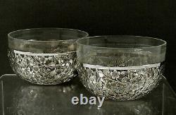 Chinese Export Silver Bowls (2) SIGNED