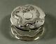 Chinese Export Silver Dragon Box C1890 Signed