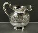 Chinese Export Silver Dragon Pitcher C1885 Signed Yh