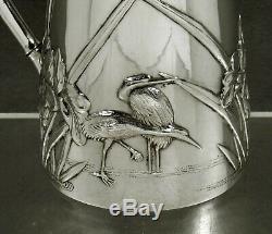 Chinese Export Silver Mug c1890 Wihg Nam