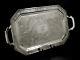 Chinese Export Silver Tea Set Tray Nanking Silver 72 Ounces