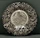 Chinese Export Silver Wine Coaster Tray C1890 Nanking Silver Co
