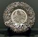 Chinese Export Silver Wine Coaster Tray C1890 Nanking Silver Co
