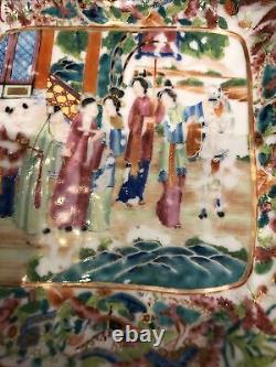 Chinese Famille Rose Canton Plate